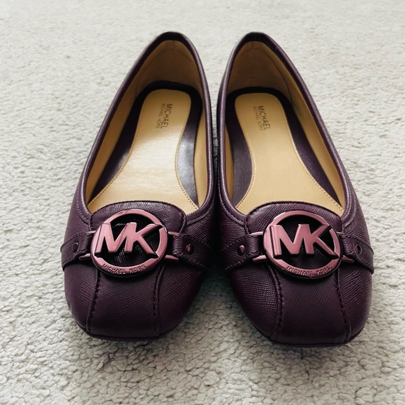 Michael Kors Fulton moccasins purple NEW - Picture 1 of 7